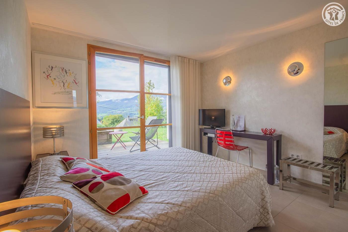 Les Perrelles Bed & Breakfast Bellecombe-en-Beauges Exterior foto