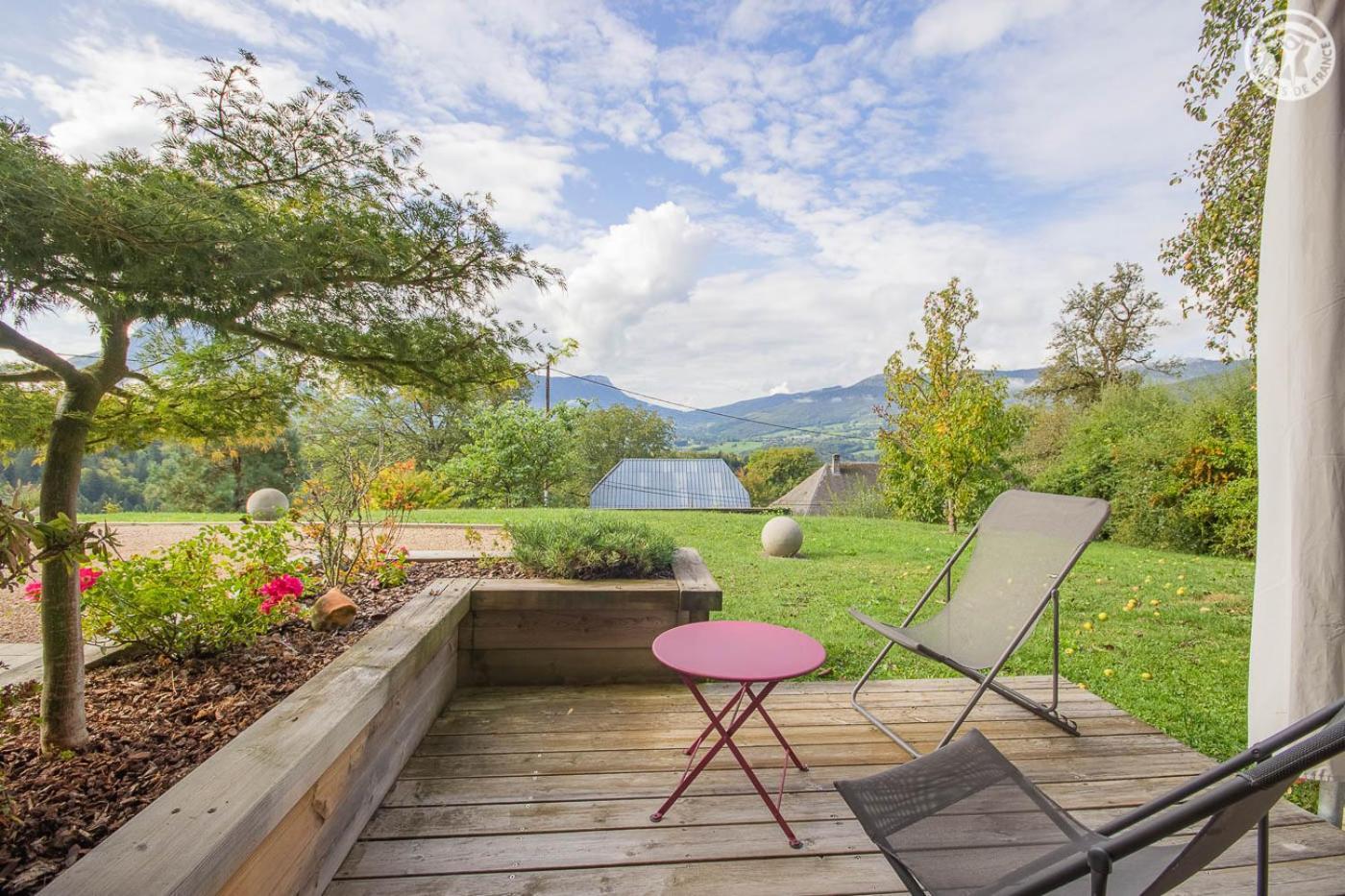 Les Perrelles Bed & Breakfast Bellecombe-en-Beauges Exterior foto